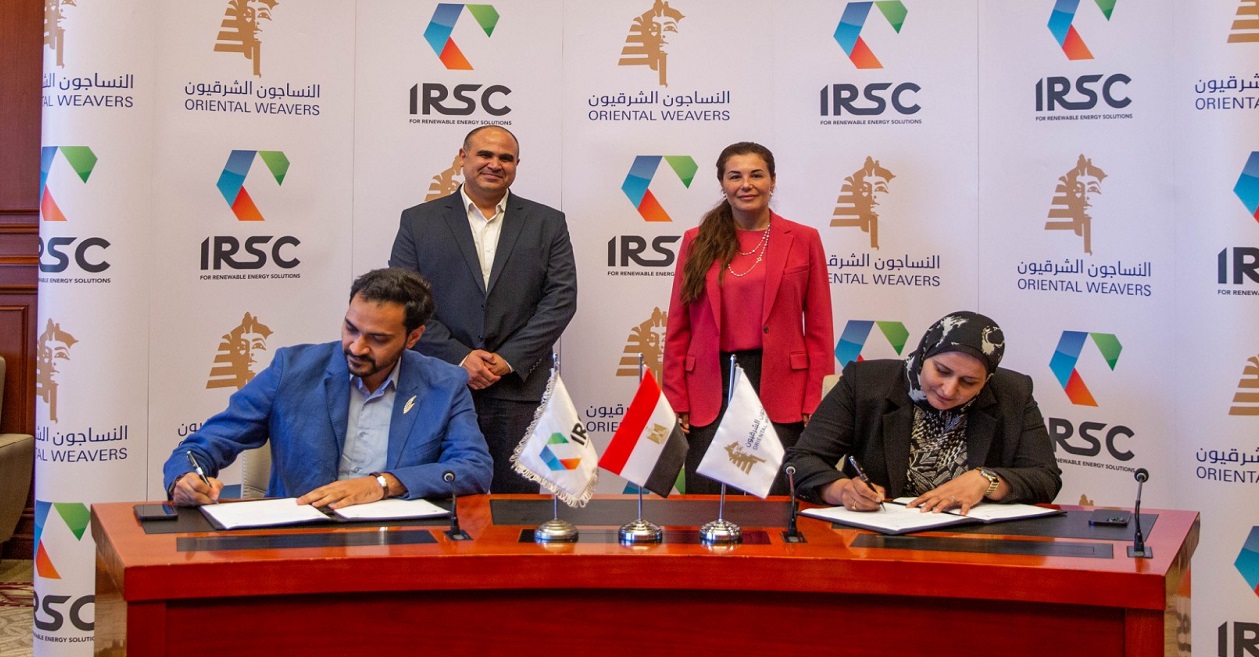 IRSC to install 2.5 MW solar plant at Oriental Weavers’ factory